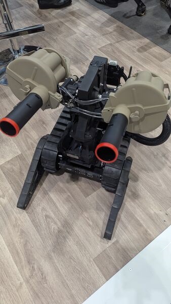 Teledyne FLIR and AimLock showcase UGVs with automated targeting